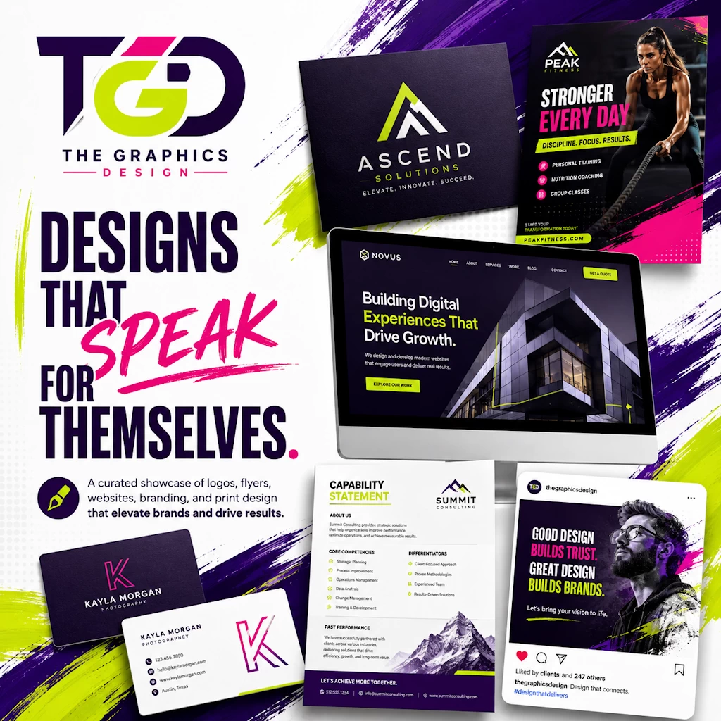 Professional design services by The Graphics Design Atlanta