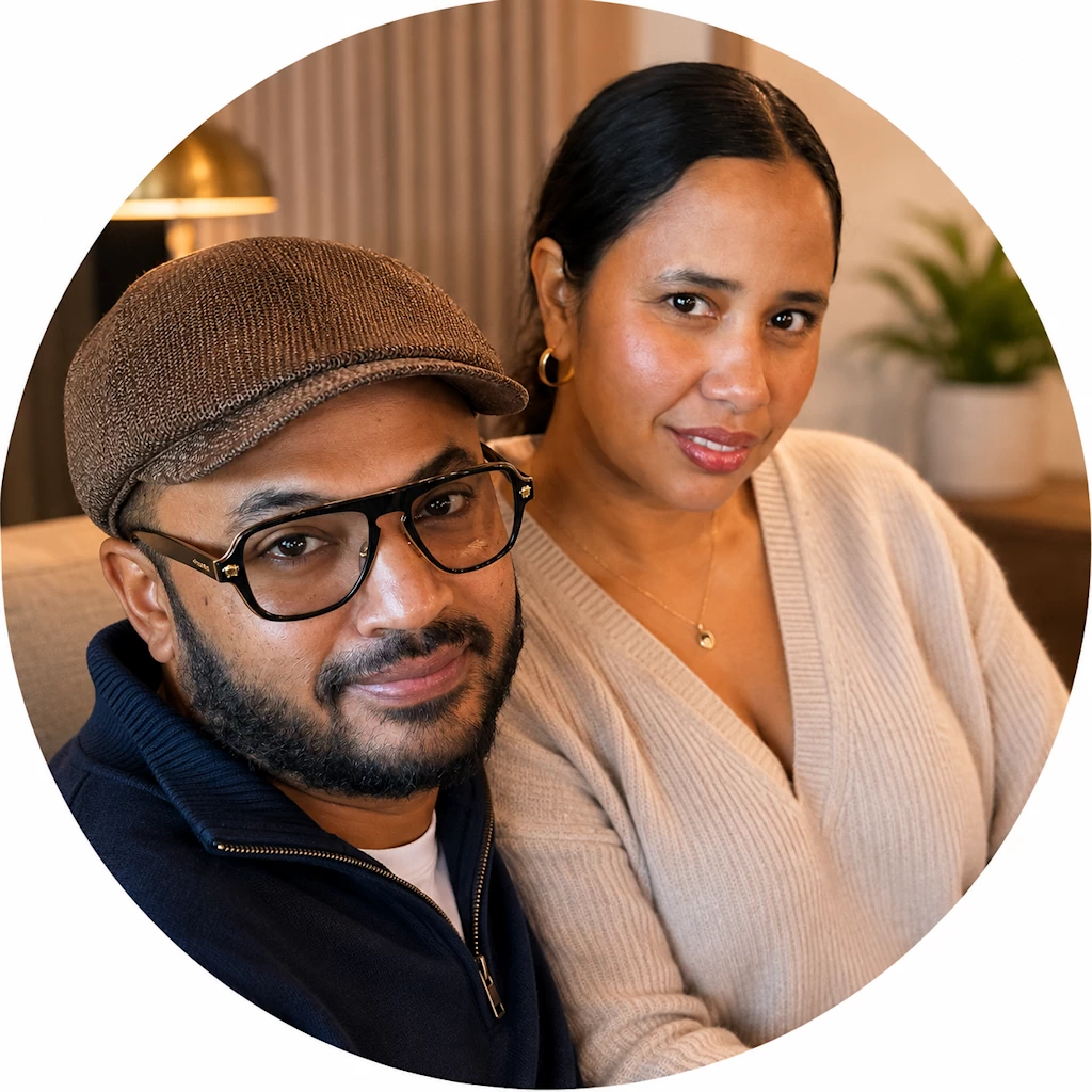 Jay and Jen client review The Graphics Design
