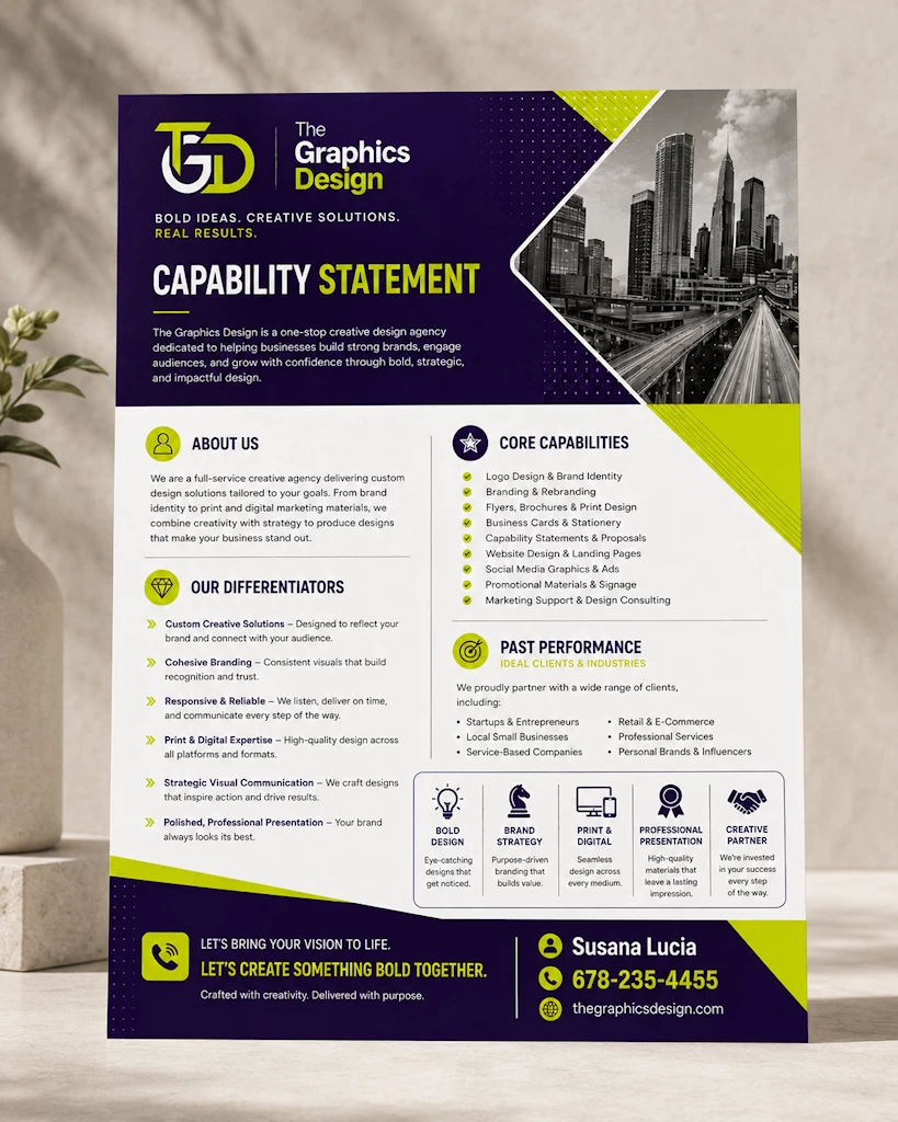 Professional resume and capability statement designer Atlanta