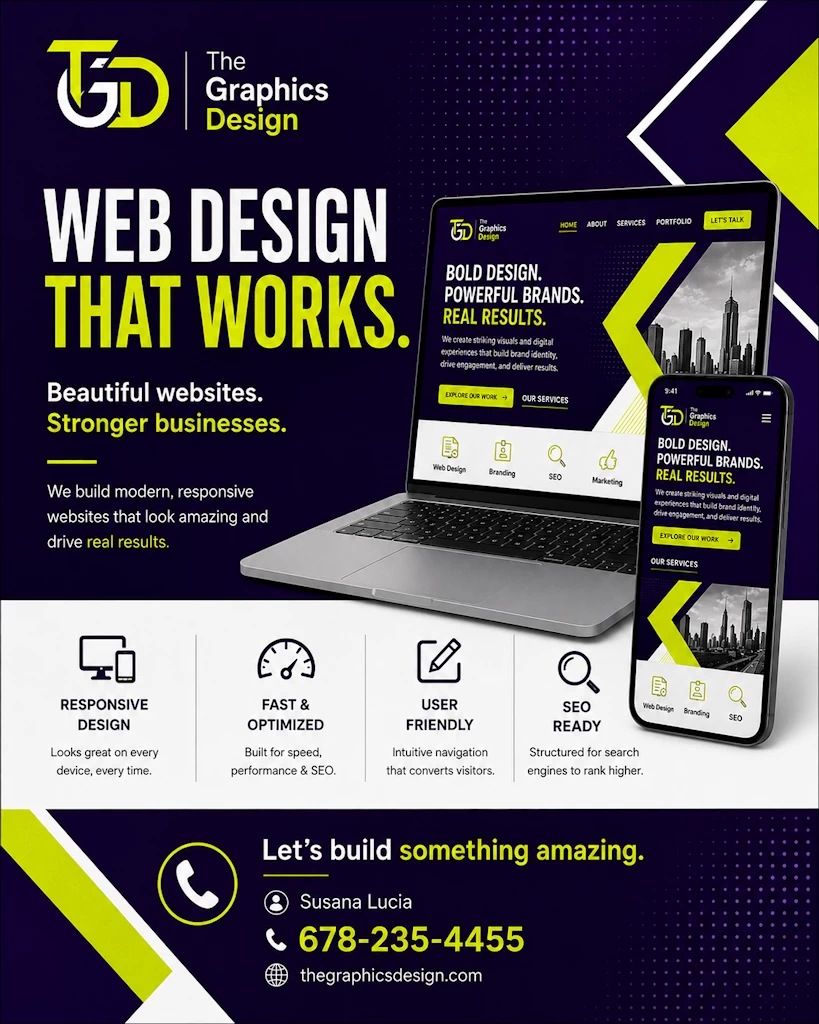 Professional business website design Atlanta